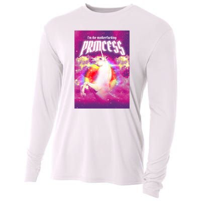 I Am The MotherFucking Princess Unicorn Cooling Performance Long Sleeve Crew