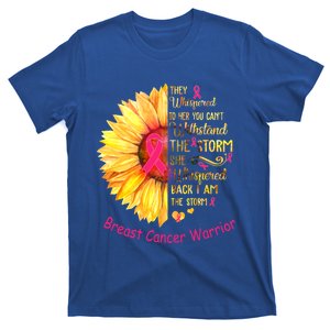 I Am The Storm Breast Cancer Warrior Gift T-Shirt