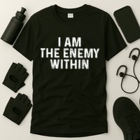 I Am The Enemy Within Simple Cute Design T-Shirt