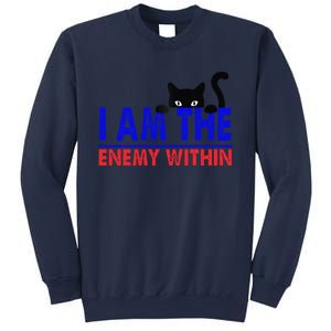 I Am The Enemy Within Cat Kamala Harris 2024 Sweatshirt