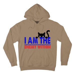 I Am The Enemy Within Cat Kamala Harris 2024 Hoodie