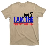 I Am The Enemy Within Cat Kamala Harris 2024 T-Shirt