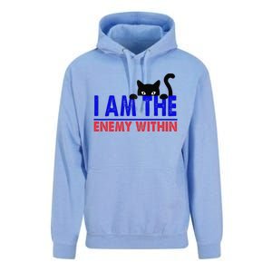 I Am The Enemy Within Cat Kamala Harris 2024 Unisex Surf Hoodie