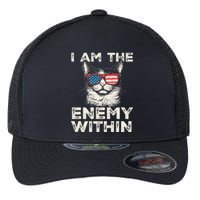 I Am The Enemy Within Kamala Harris 2024 Merch Flexfit Unipanel Trucker Cap