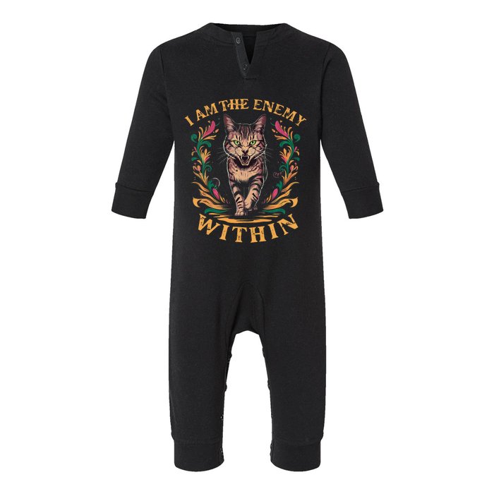 I Am The Enemy Within Infant Fleece One Piece