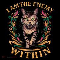 I Am The Enemy Within Daily Commute Backpack