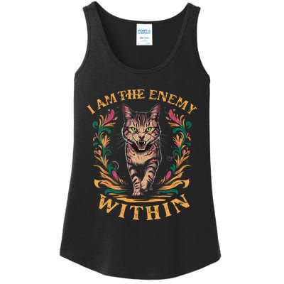 I Am The Enemy Within Ladies Essential Tank