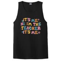 I Am Teacher It's Me Boho Groovy PosiCharge Competitor Tank