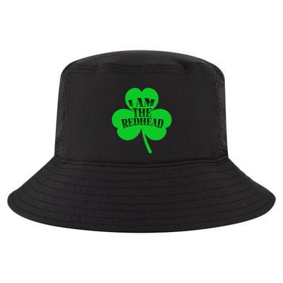 I Am The Redhead Dibs On The Redhead Funny St Patricks Day Cool Comfort Performance Bucket Hat