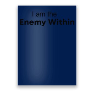 I Am The Enemy Within Kamala Harris Donald Trump 2024 Poster