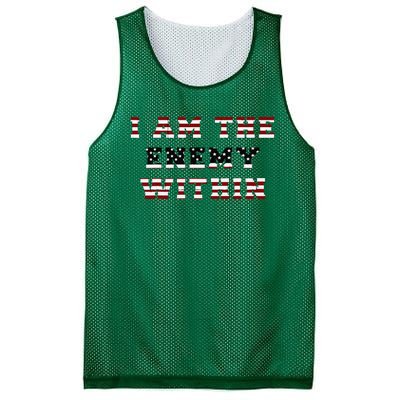 I Am The Enemy Within Harris 2024 Mesh Reversible Basketball Jersey Tank