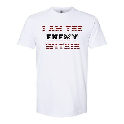 I Am The Enemy Within Harris 2024 Softstyle CVC T-Shirt