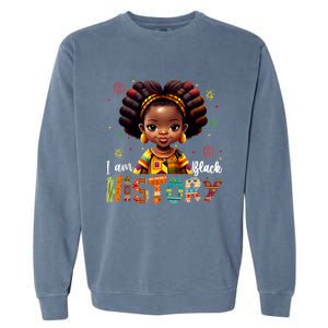 I Am The Strong African Queen Black History Month Garment-Dyed Sweatshirt