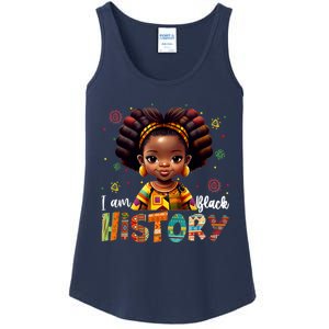 I Am The Strong African Queen Black History Month Ladies Essential Tank