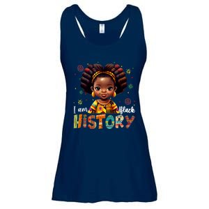 I Am The Strong African Queen Black History Month Ladies Essential Flowy Tank