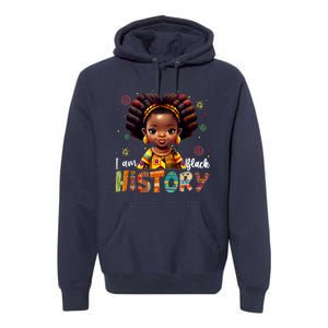 I Am The Strong African Queen Black History Month Premium Hoodie