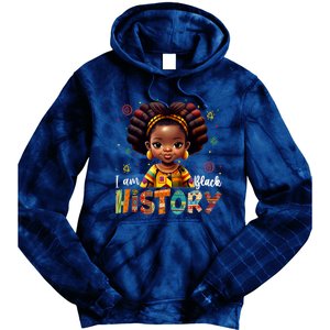 I Am The Strong African Queen Black History Month Tie Dye Hoodie