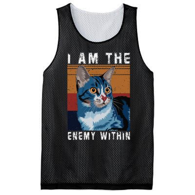 I Am The Enemy Within Kamala Harris 2024 Merch Mesh Reversible Basketball Jersey Tank