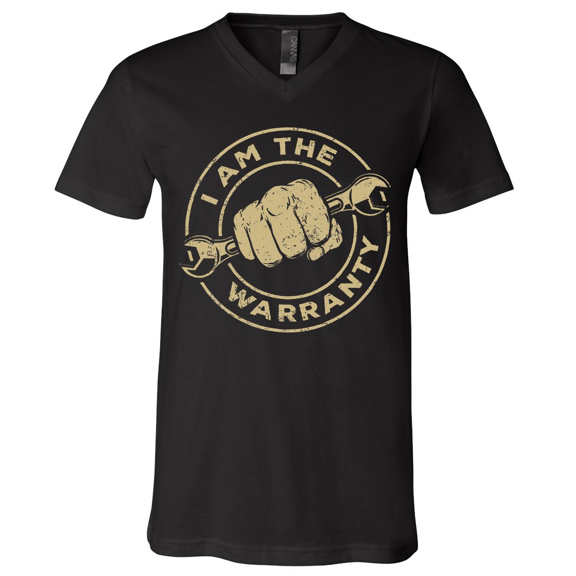 I Am The Warranty Car Lover V-Neck T-Shirt