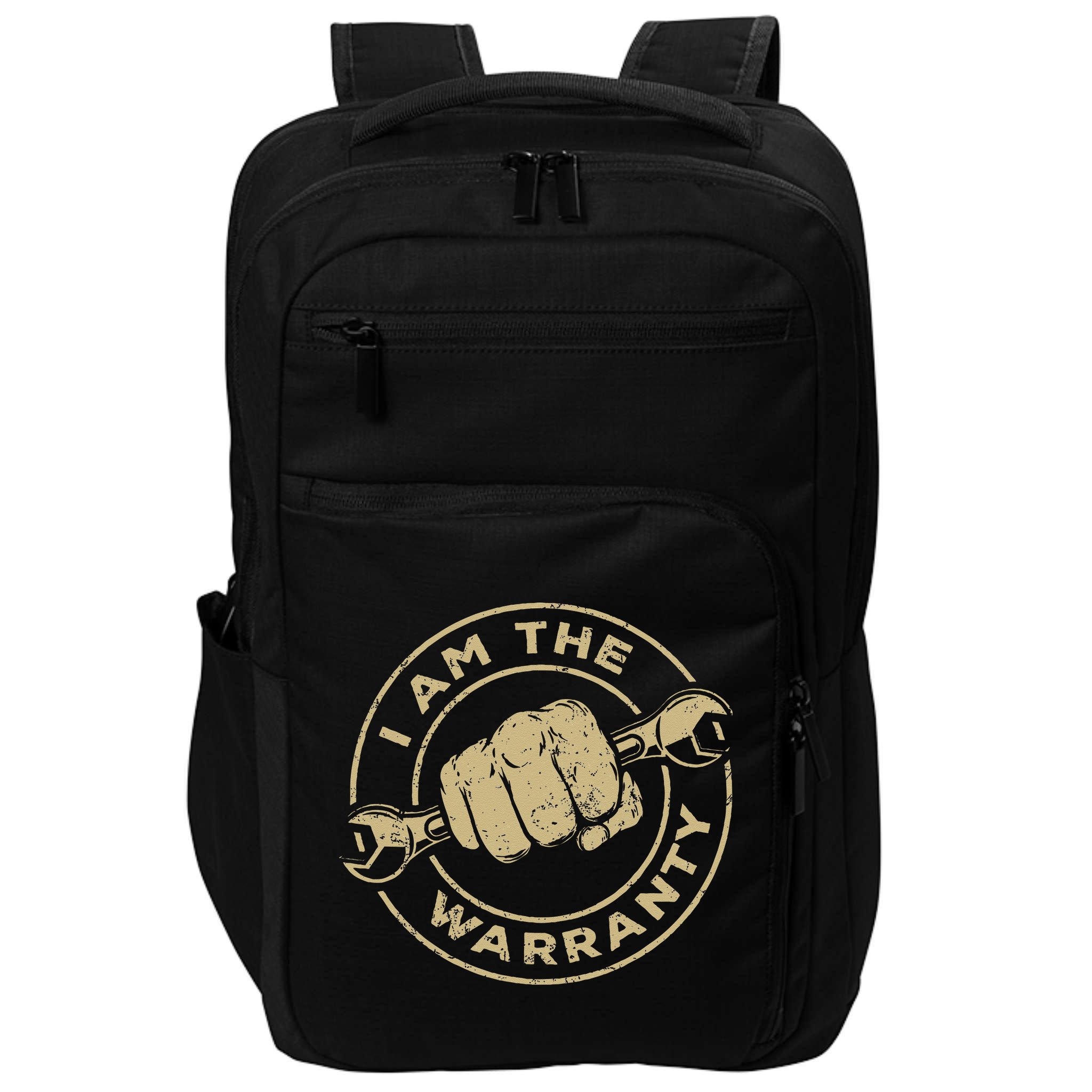 I Am The Warranty Car Lover Impact Tech Backpack