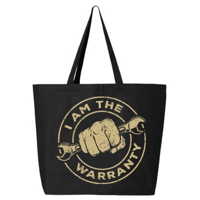 I Am The Warranty Car Lover 25L Jumbo Tote