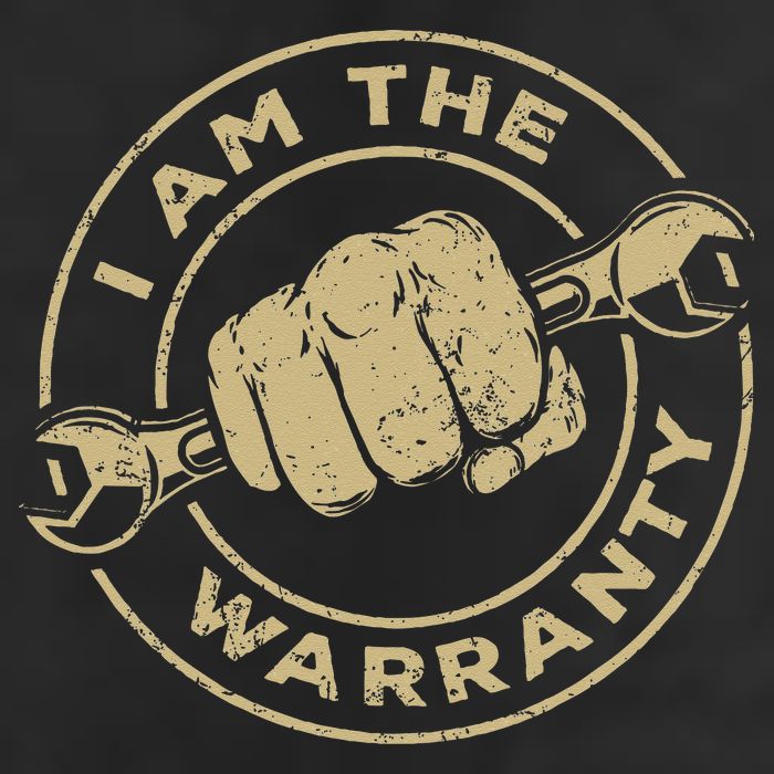 I Am The Warranty Car Lover 25L Jumbo Tote