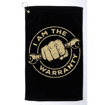I Am The Warranty Car Lover Golf Towel