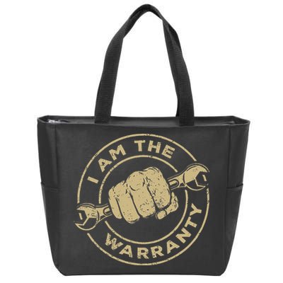 I Am The Warranty Car Lover Zip Tote Bag