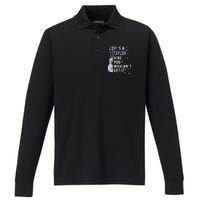 ItS A Taylor Vibe You WouldnT Get It Performance Long Sleeve Polo