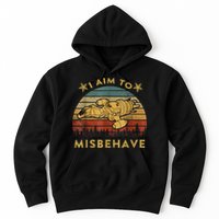 I Aim To Misbehave Firefly Hoodie