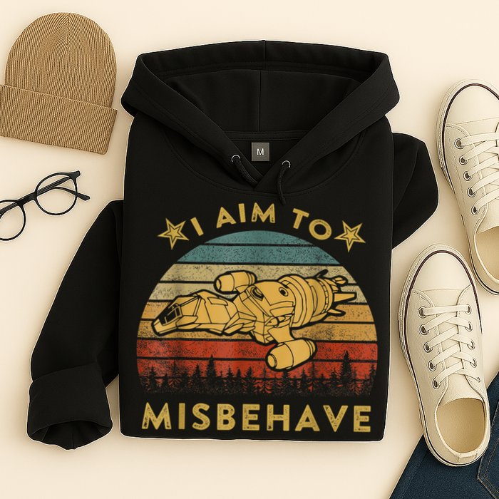 I Aim To Misbehave Firefly Hoodie