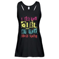 I Am The Girl At The R.O.C.K Show Funny Punk Rock Music Lover Ladies Essential Flowy Tank