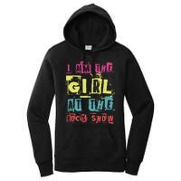 I Am The Girl At The R.O.C.K Show Funny Punk Rock Music Lover Women's Pullover Hoodie