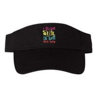 I Am The Girl At The R.O.C.K Show Funny Punk Rock Music Lover Valucap Bio-Washed Visor