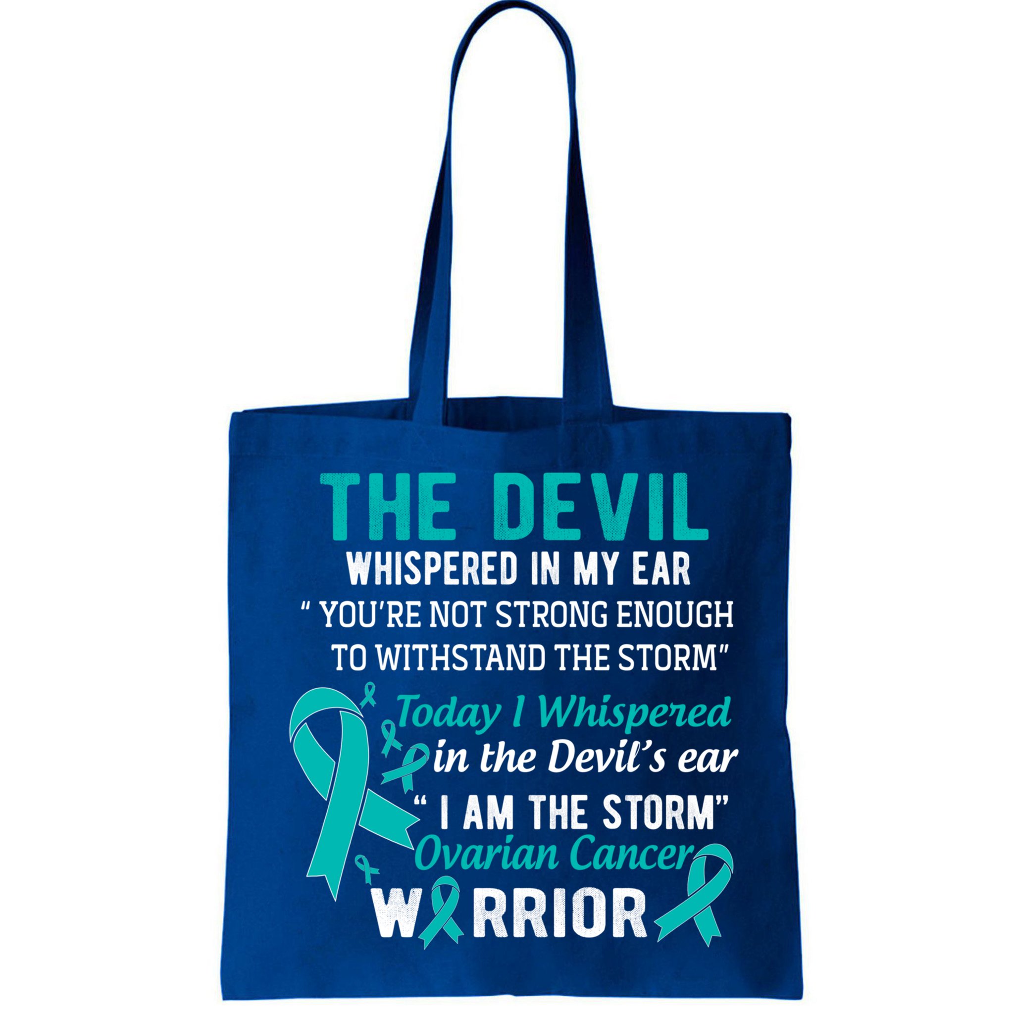 I Am The Storm Ovarian Cancer Warrior Funny Gift Bag