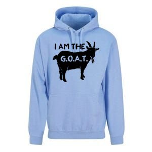 I Am The GOAT Greatest Of All Time Athletics Champion Unisex Surf Hoodie