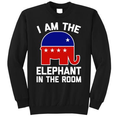 I Am The Elephant In The Room  Funny Pro-Trump 2024  Sweatshirt