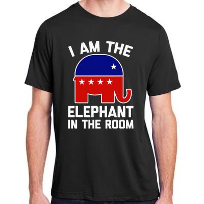 I Am The Elephant In The Room  Funny Pro-Trump 2024  Adult ChromaSoft Performance T-Shirt