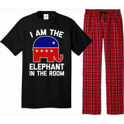 I Am The Elephant In The Room  Funny Pro-Trump 2024  Pajama Set