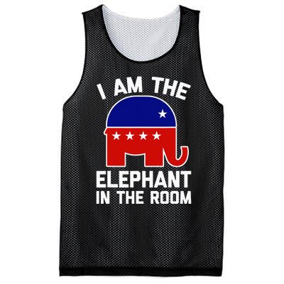 I Am The Elephant In The Room  Funny Pro-Trump 2024  Mesh Reversible Basketball Jersey Tank