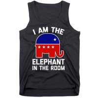 I Am The Elephant In The Room  Funny Pro-Trump 2024  Tank Top