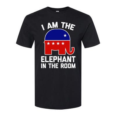 I Am The Elephant In The Room  Funny Pro-Trump 2024  Softstyle CVC T-Shirt