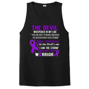 I Am The Storm Pancreatic Cancer Warrior Gift PosiCharge Competitor Tank