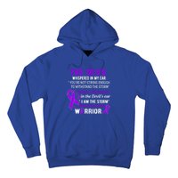 I Am The Storm Pancreatic Cancer Warrior Gift Hoodie