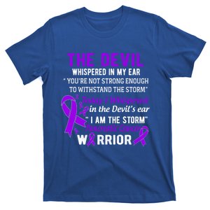 I Am The Storm Pancreatic Cancer Warrior Gift T-Shirt