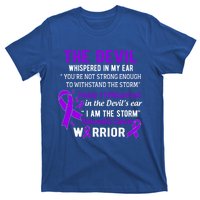 I Am The Storm Pancreatic Cancer Warrior Gift T-Shirt