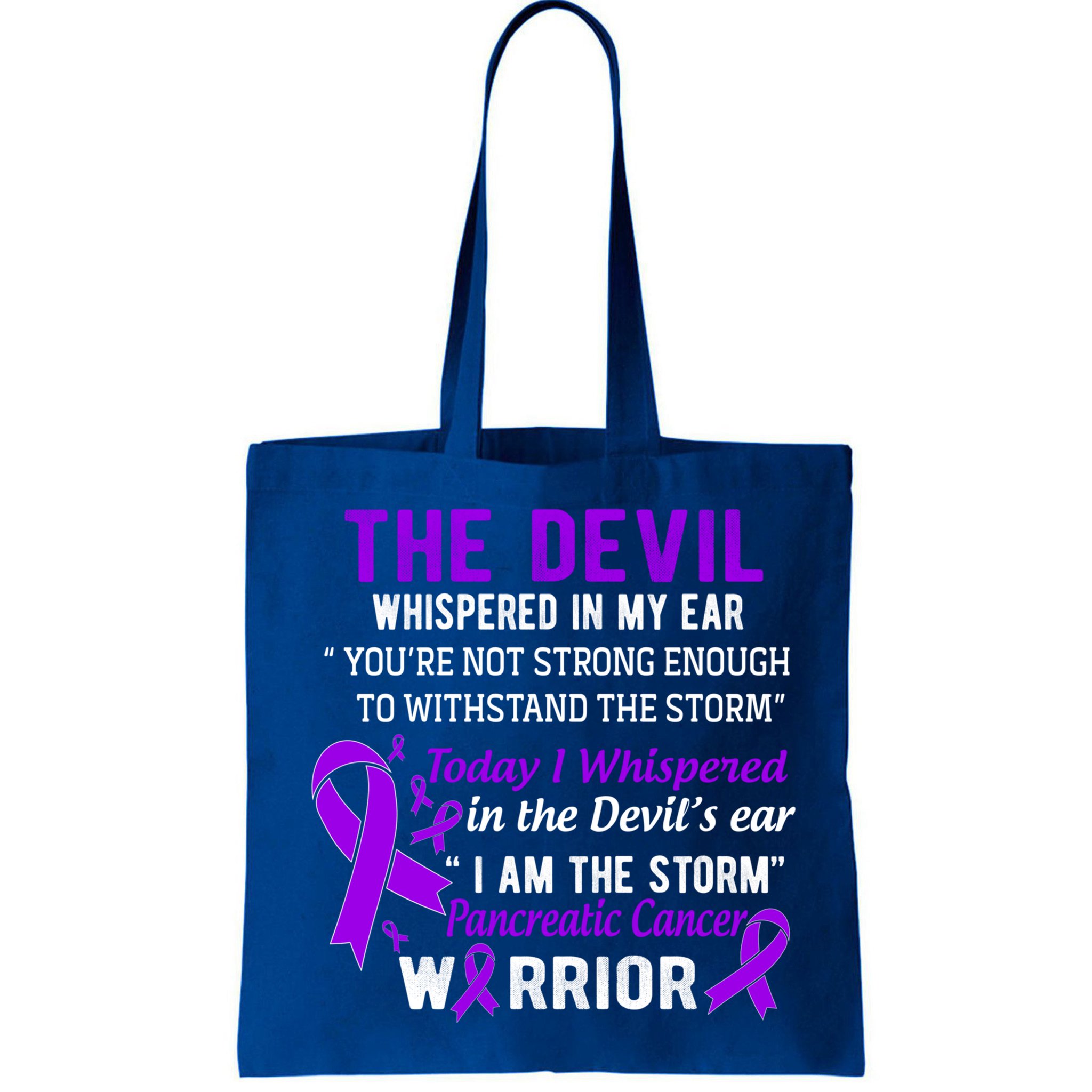 I Am The Storm Pancreatic Cancer Warrior Gift Bag