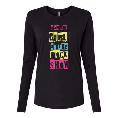 I Am The Girl At Funny Punk Rock Music Lover Womens Cotton Relaxed Long Sleeve T-Shirt