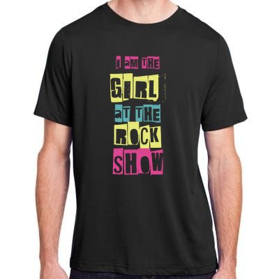 I Am The Girl At Funny Punk Rock Music Lover Adult ChromaSoft Performance T-Shirt