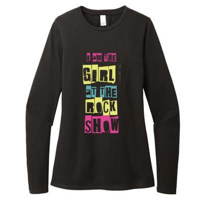 I Am The Girl At Funny Punk Rock Music Lover Womens CVC Long Sleeve Shirt